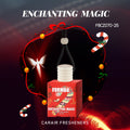 Christmas Car Perfume Fragrance Lasting Odor Removing Snowman Qme 070 ENCHANTNG MAGIC