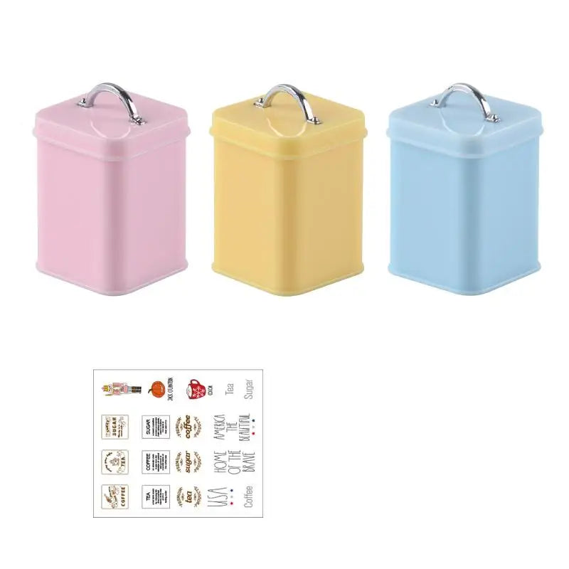 Mini Kitchen Storage Container Square 1 6 Scale Miniature Dollhouse Qme A4