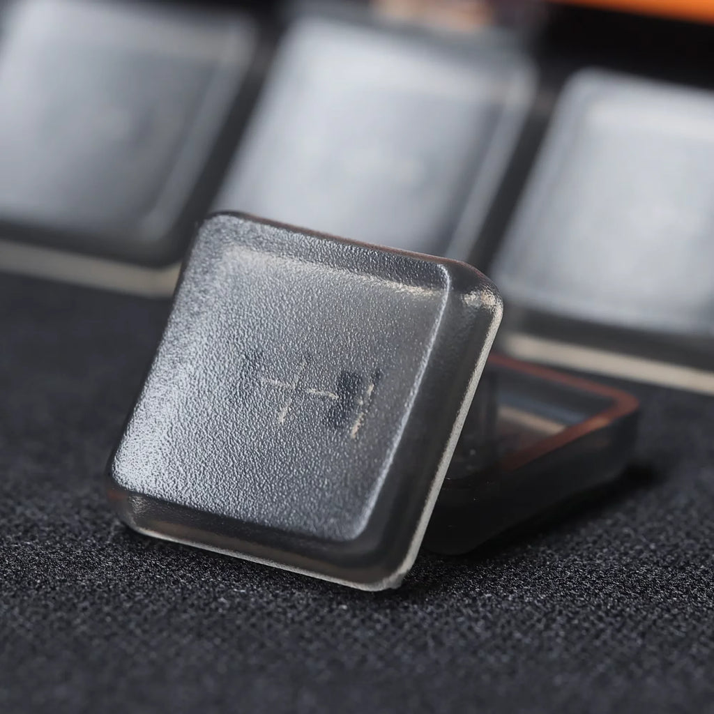 5/10/30/50pcs CFX Low Profile Choc PBT Keycaps for Kailh 1350 Choc Switch Mechanical Keyboard Ultra Thin Black White Transparent Qme