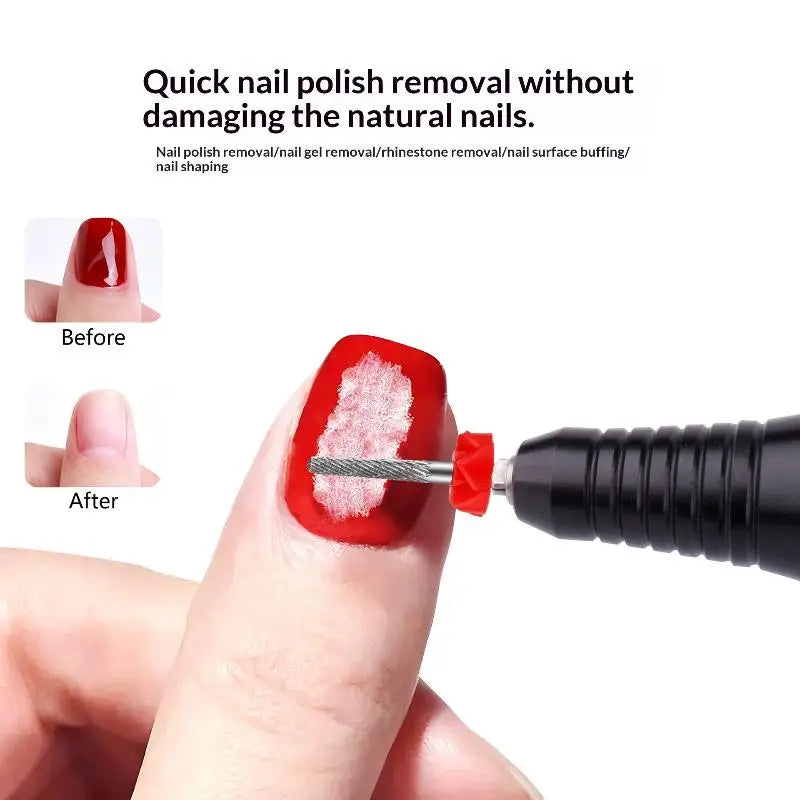 Tungsten Carbide Nail Drill Bits Durable Sharp Tip Low Friction Qme