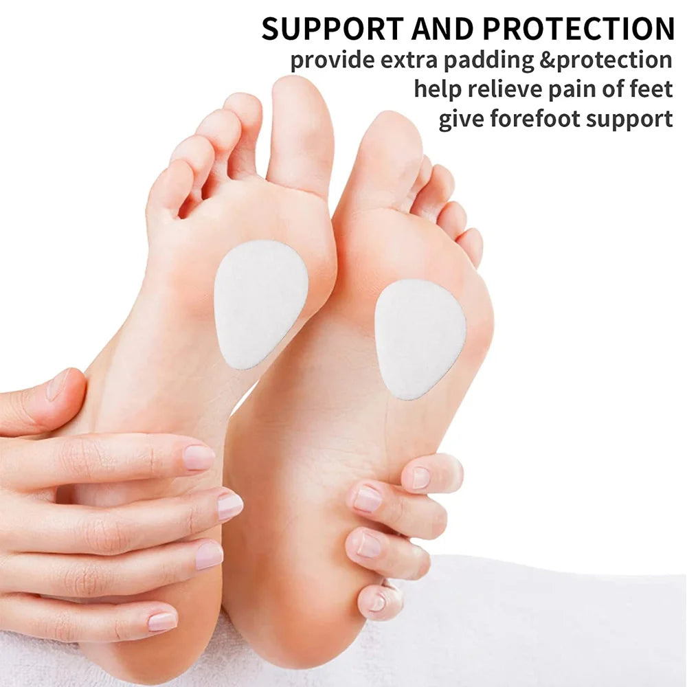 1Pair Metatarsal Felt Feet Pads Insert Foot Cushion Soothing Comfort Qme
