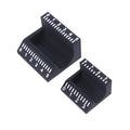1 Application Sticker Alignment Tool Time-saving Reusable PET Vial Qme black 2pcs