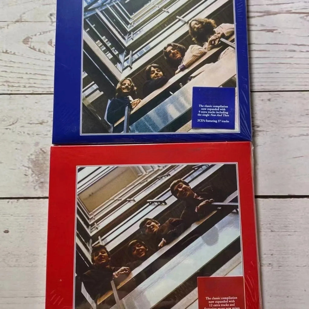 Timeless British Rock Expanded Compilation Set, Dual Blue & Red Covers, with Remastered Tracks & Extra Studio Recordings Qme A B