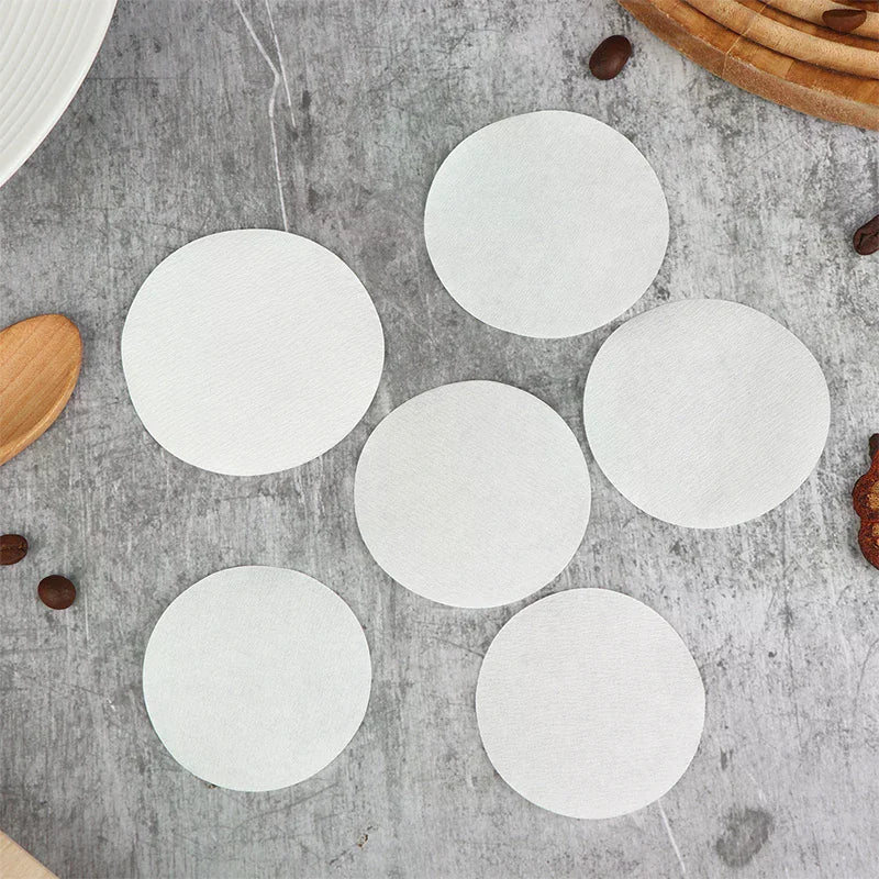 100Pcs Coffee Filter Paper Espresso Paper Filters 54/56/60/62/64/68MM Puck Screen For Machine Tools Qme