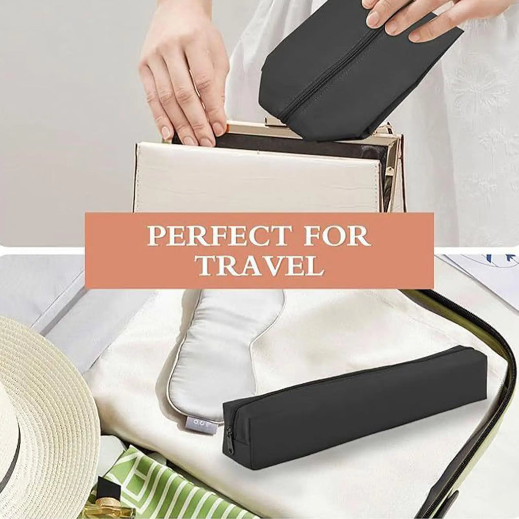 Flat Iron Travel Case Hair Straightener Organizer Heat Resistant Qme