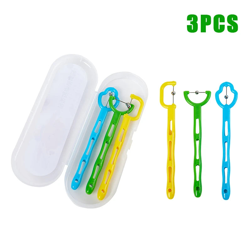 3 Kids Tongue Tip Lateralization Elevation Tool Exercise Oral Muscle Qme 3PCS