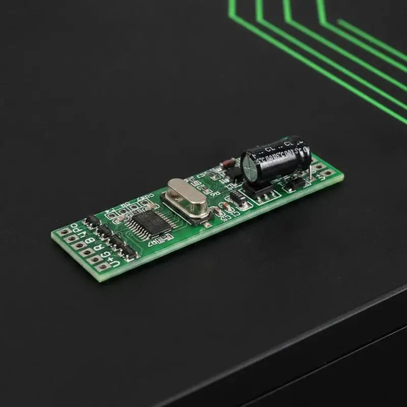 4CH DMX512 Decoder Board DC 12-24V Compact LED Driver Full Wall Qme