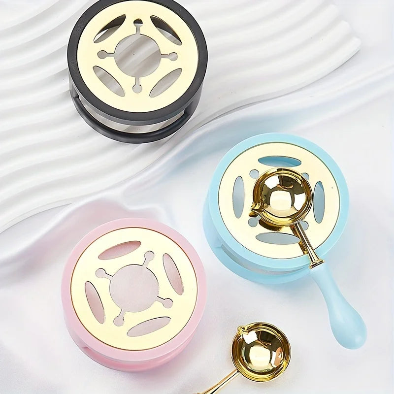 Wax Seal Stamp Sealing Warmer Melting Spoon Wedding Envelopes Qme