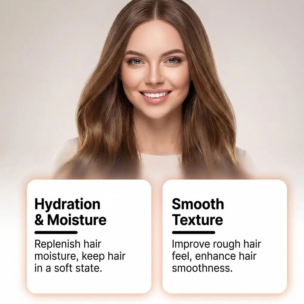 Portable Conditioner Hair Mask Hyaluronic Acid Collagen Bag Deep Qme