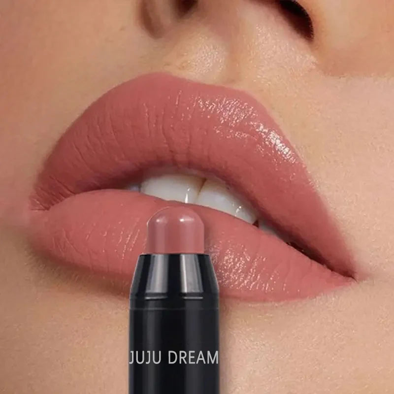Matte 4-Color Lipstick Pen Waterproof Long-lasting Easy Apply Qme