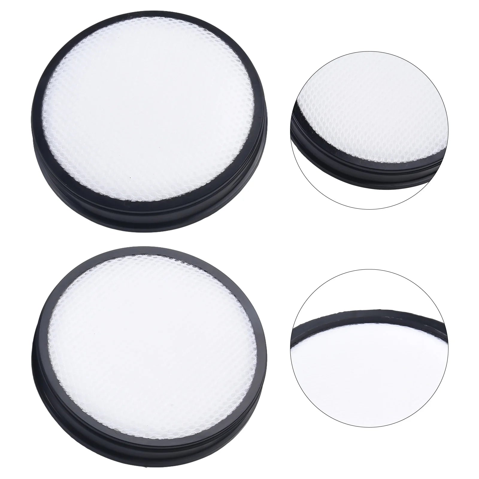 2/4 Pcs Filter Replacement Compatible With For I5 Corded Vacuum Cleaner And V70 Cordless Vacuum Cleaner Black+White Qme