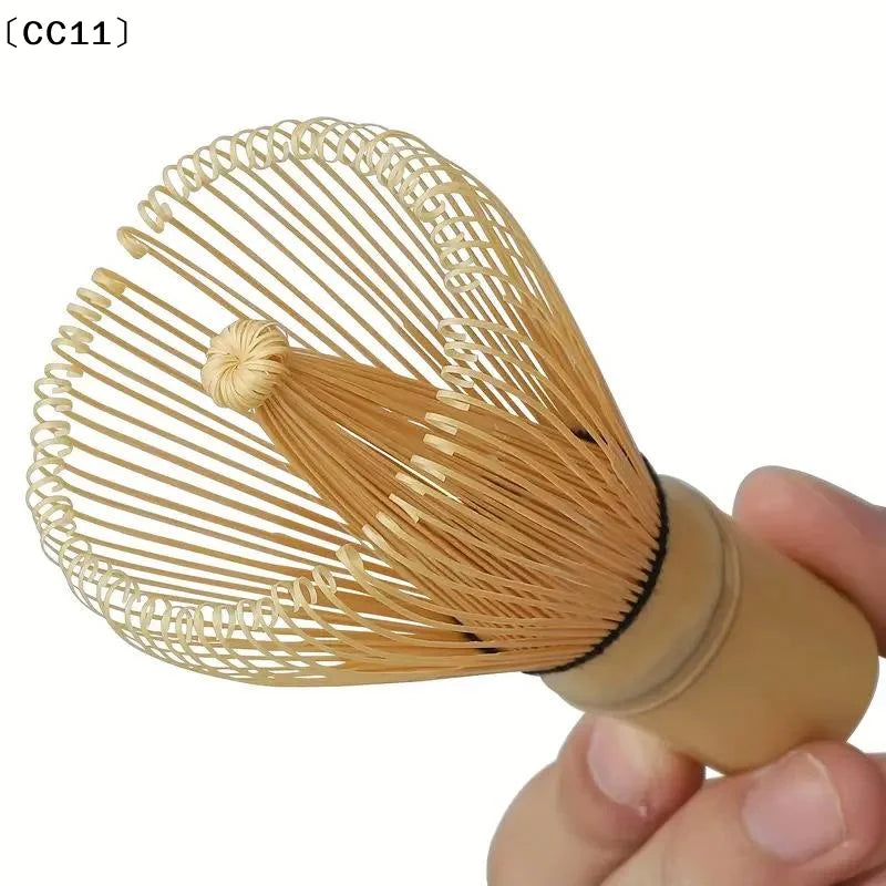 3 Japanese Matcha Tea Safe Bamboo Whisk Teaspoon Spoon Sets Indoor Qme