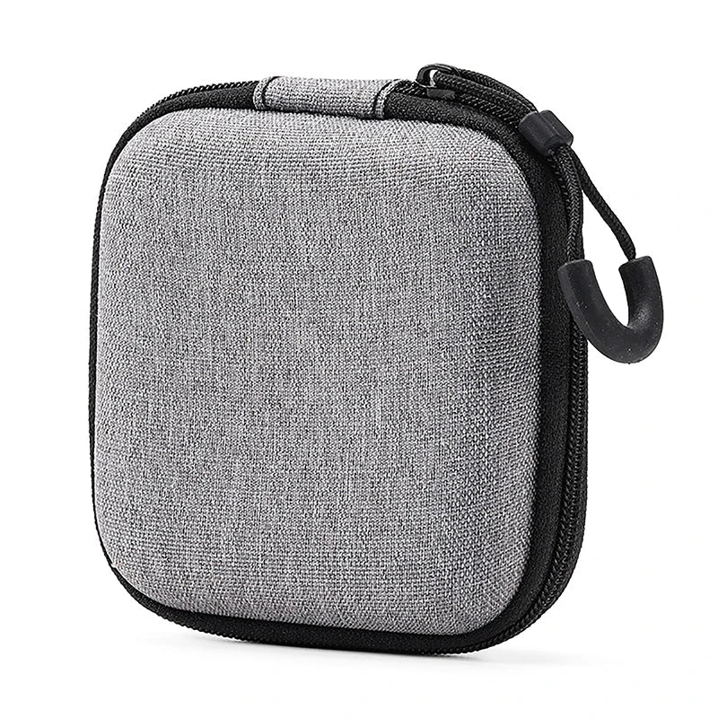 Portable Shockproof Headphone Case Earphone Bag Headset Storage Hard Qme one size E