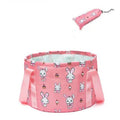 Portable Foldable Basin Travel Camping Wash Tub Fishing Bucket Qme CF084-3