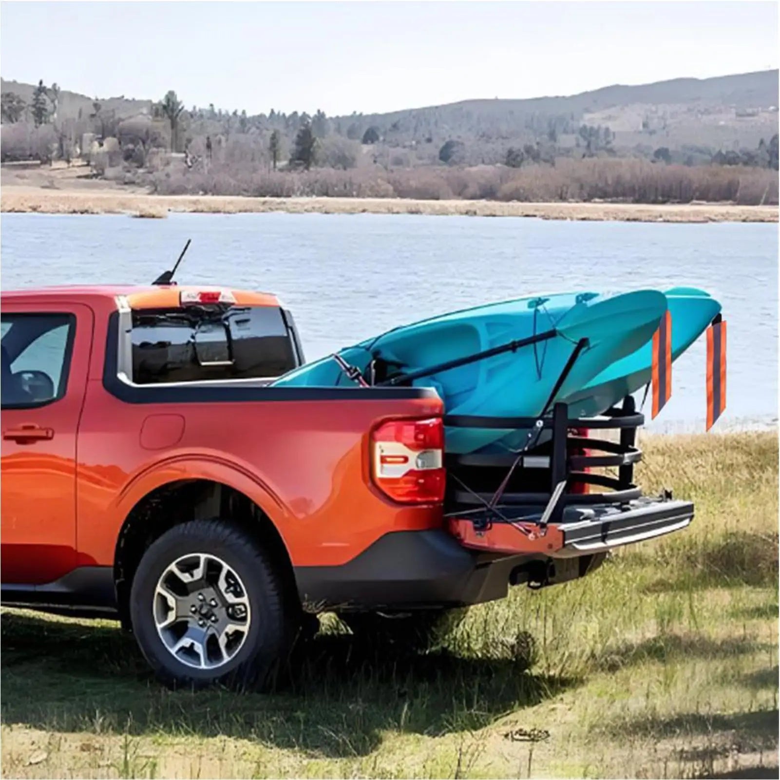 Kayak Safety Flag Travel Canoe 6 Reflective Webbing Accessories ATV Qme