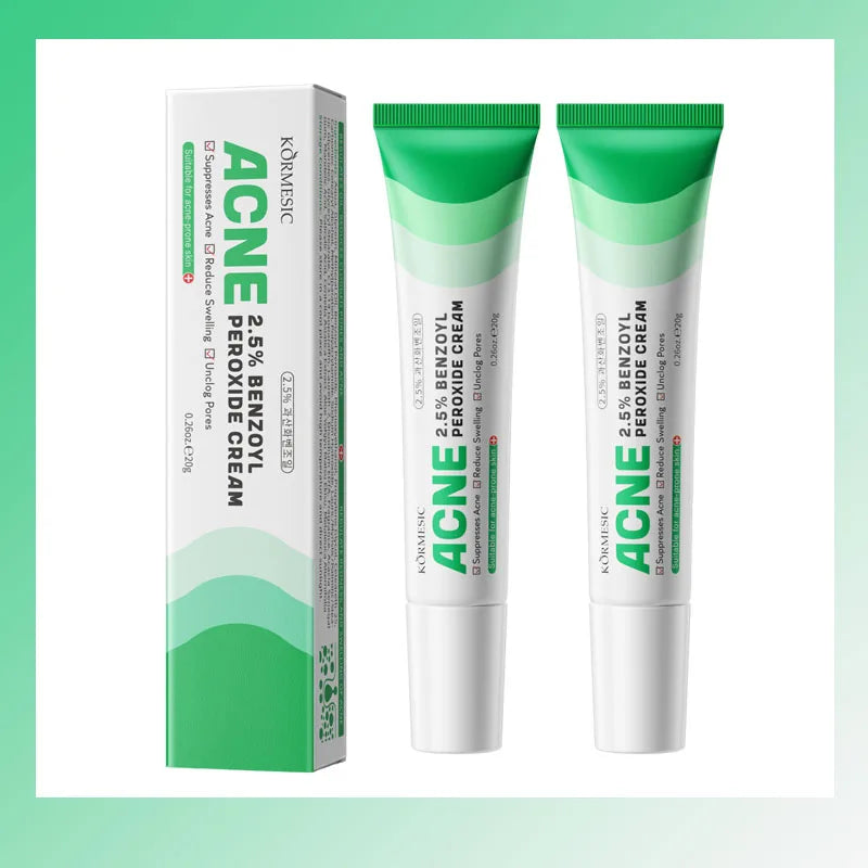 Salicylic Acid Pore Clearing Cream Shrink Pores Remove Blackheads Acne Brighten Moisturizing Smooth Skin Care Korean Products Qme 2pc