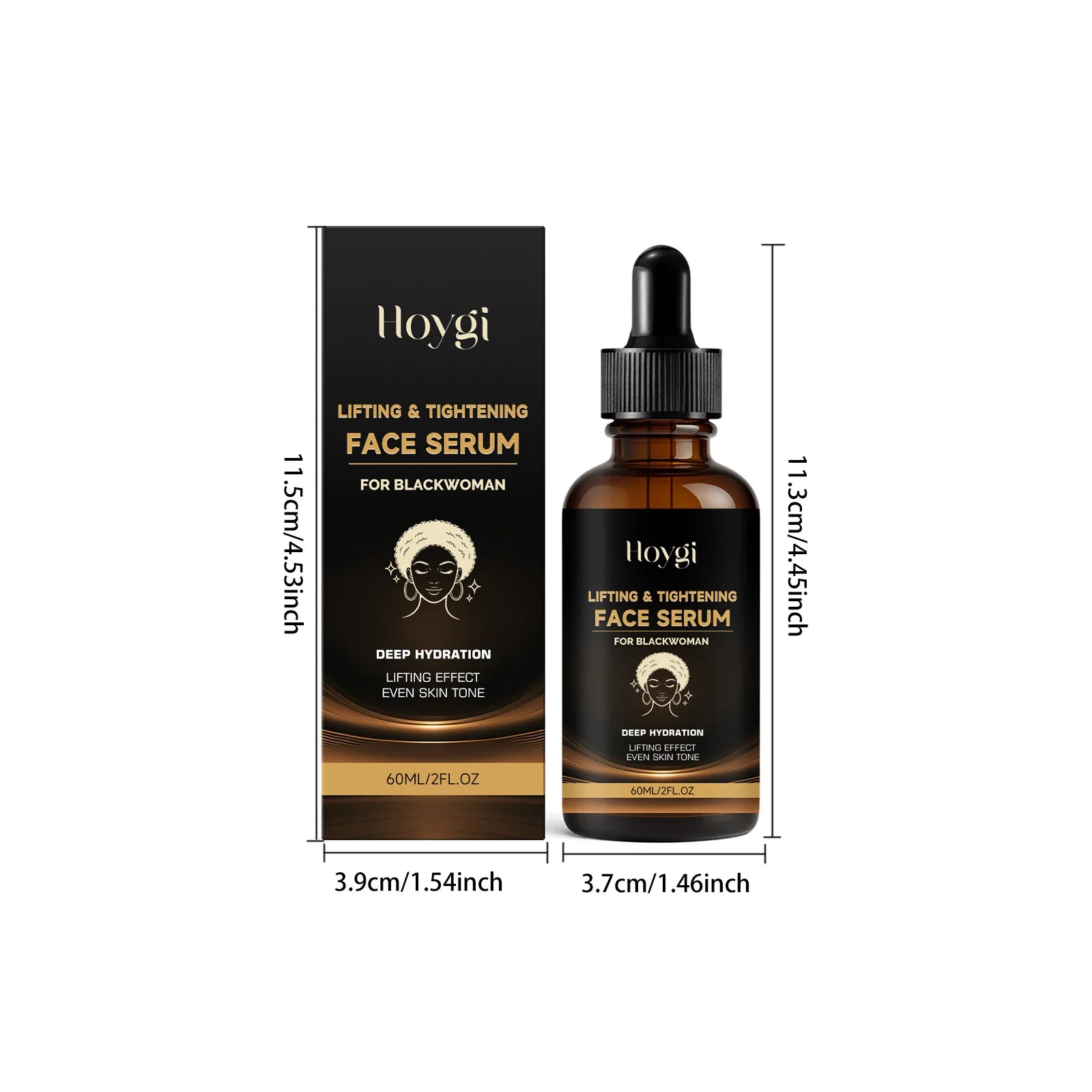 Lifting Tightening Face Serum Brightening Niacinamide & Hyaluronic Acid Collagen Hydrating Serum Daily Firming Skincare Moistur Qme