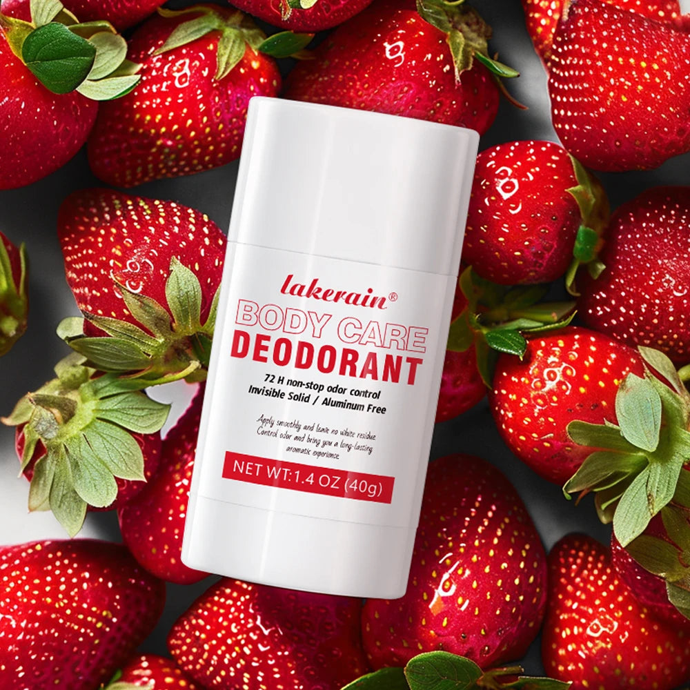Lady Deodorant Fruit Balm Peach Flavor Strawberry Cantaloupe Grape Qme