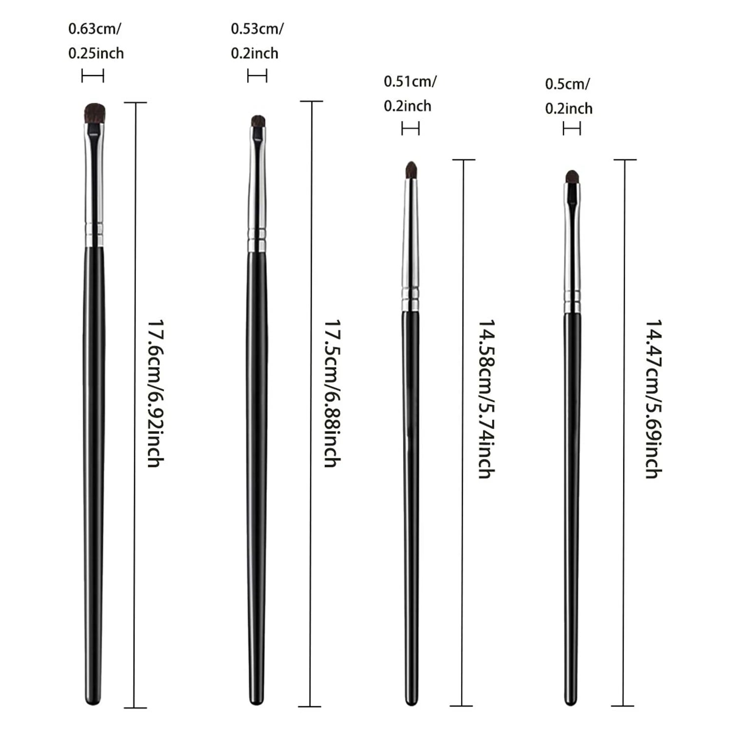 Detail Eyeliner Brush Precise Eyelid Lying Silkworm Eye Shadow Qme