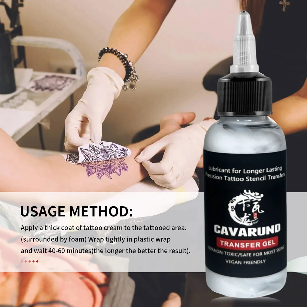 120ML 30ML Tattoo Transfer Gel Thermal Copier Professional Tattoo Stencil Magic Stuff Solution Cream Tattoo Supply Qme
