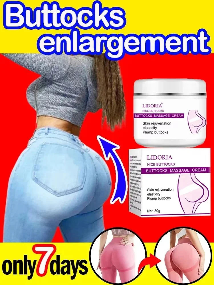 Buttock Lifting Cream Hip Breast Plump Growth Massage Prevent Sagging Boobs Bigger Tightening Shaping Butt Enlargement Cream Qme