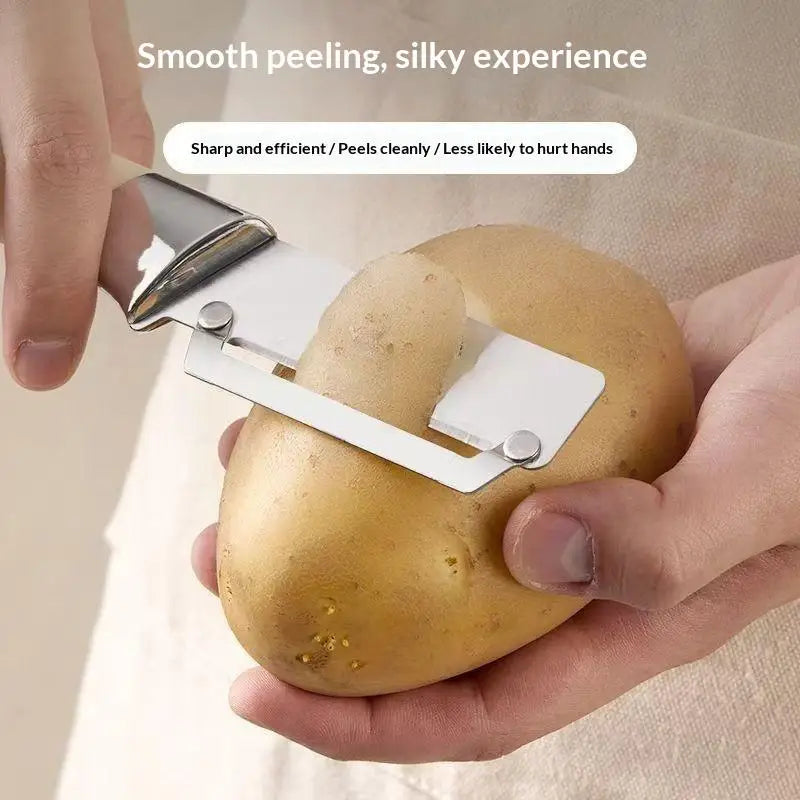 Kitchen Vegetable Peeler Multi-function Sugarcane Potato Pumpkin Tool Qme