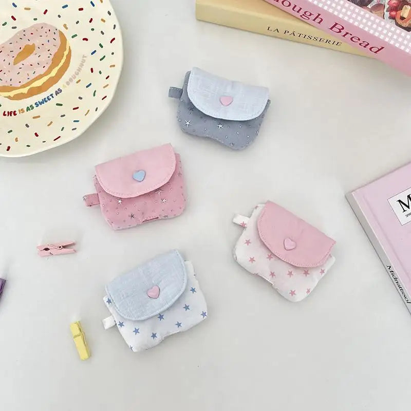 Mini Earphone Storage Bag Bluetooth Headset Case Key Pouch Dustproof Qme