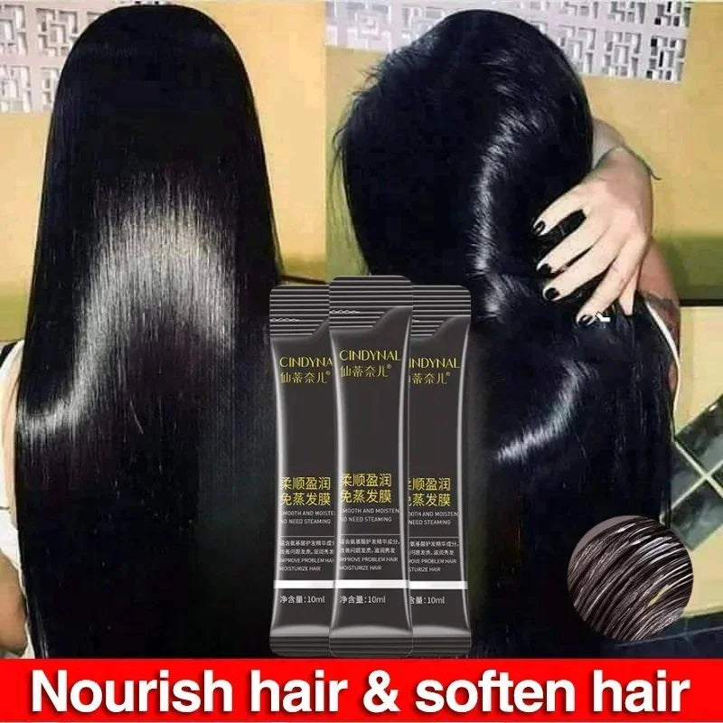 Magical Keratin Hair Mask For Maltreated Hair 5Seconds Repairing Damaged Frizzy Hairs Smoothing Nourish Straightening Hair Care Qme