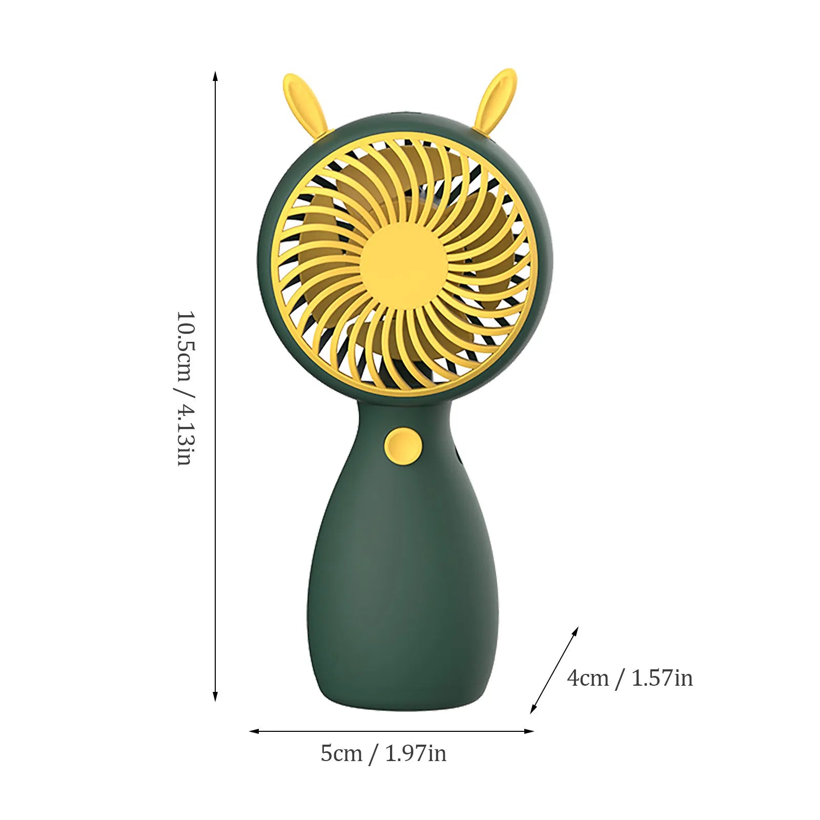 New Color Blocking Mini Handheld Electric Small Fan Portable USB Charging Silent Lanyard Fan Desk Student Dormitory Desktop Fan Qme