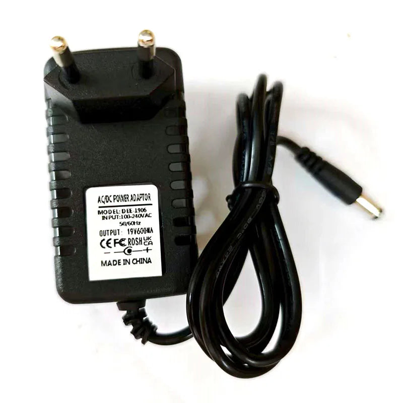 DC 19V 0.6A 19V 600ma DC 4.0*1.7mm Sweeper Vacuum Cleaner Power Adapter Charging Line Qme EU 19V0.6A
