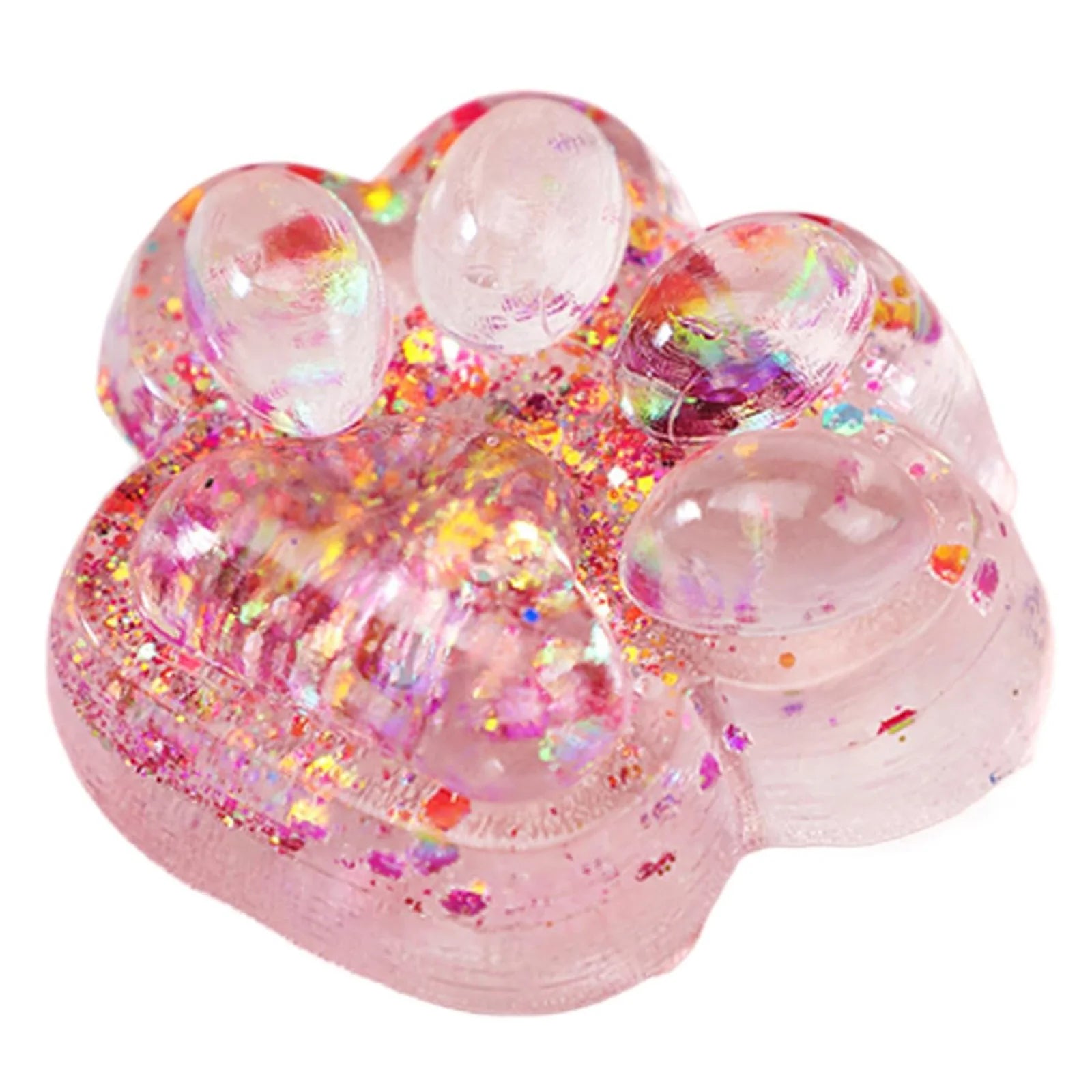 Taba Cat Paw Fun Toys Kawaii Sticky Fidget Toys Holiday Birthday Party Favors Gifts Stress Relieving Toys Qme Watermelon Red One Size