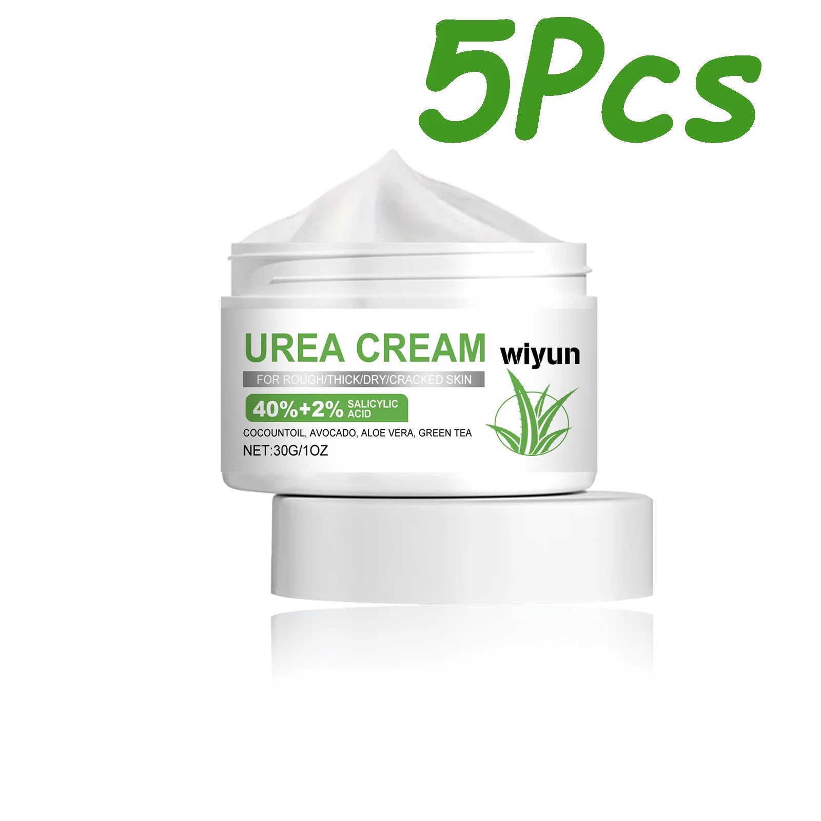 40% Urea Foot Care Cream Overnight Moisturizing Removes Dead Skin Nourishing Dry Rough Repair Cracked Heels & Calluses Moisture Qme 5 x 30g Boxed