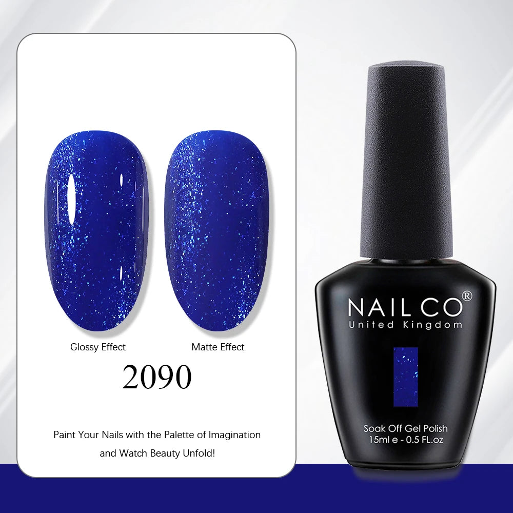 NAILCO Nail Gel Polish Autumn Product Art Soak Off UV Varnish Lacquer Qme 2090