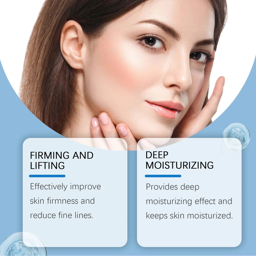 Collagen Polypeptide Essence Fade Fine Lines Lifting Firming Moisturizing Skin Care Tightening Skin Nourishing Facial Serum Qme