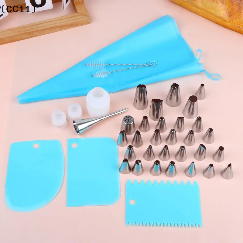 Stainless Steel 24 Icing Cream Piping Nozzle Tips Cake Decorating Qme