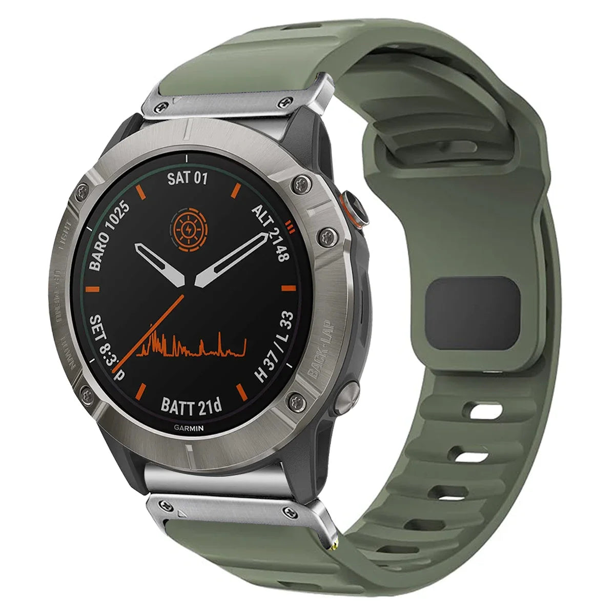 22mm 26mm QuickFit Silicone strap For Garmin Fenix 8 E 7 7X 6X Pro 5XPlus Epix Pro Gen 2 47mm 51mm/Enduro 3 No Gaps Watchband Qme HGrS 22mm