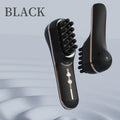 Electric Scalp Massager Comb Vibrating Hair Care Device Relaxing Head Qme black