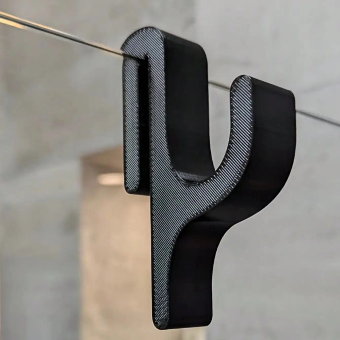 1 Shower Door Hooks Frameless Glass Suitable Thin Robes Pajamas Qme black