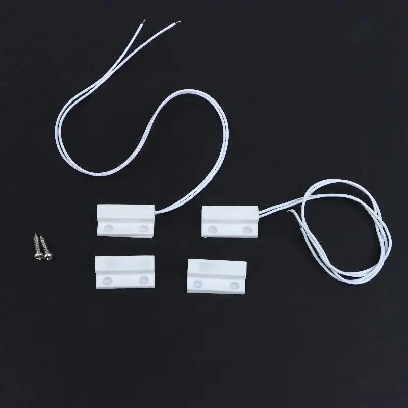 Wired Door Window Magnetic Sensor Detector Universal Fit Accessory Qme