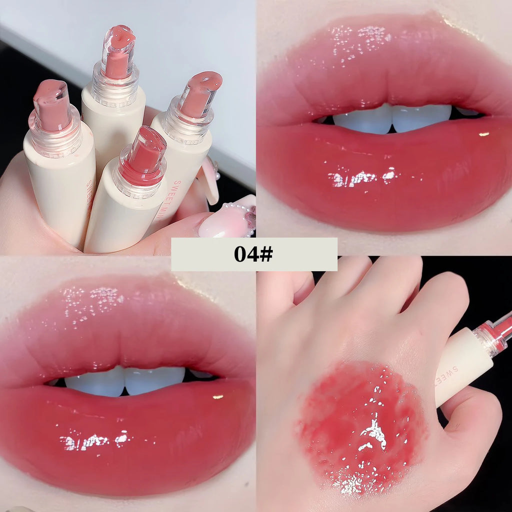 SWEET MINT Lip Jelly Glaze Moisturizing Brightening Mirror Qme 4284-04
