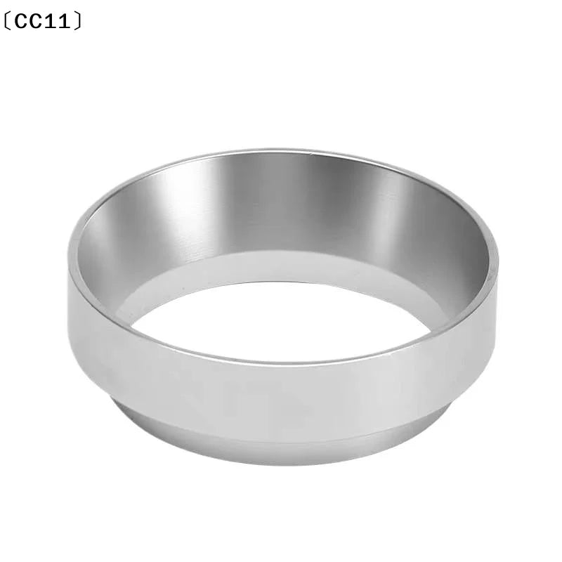 Aluminum Alloy Espresso Dosing Ring Anti Spill Design Easy Clean Qme