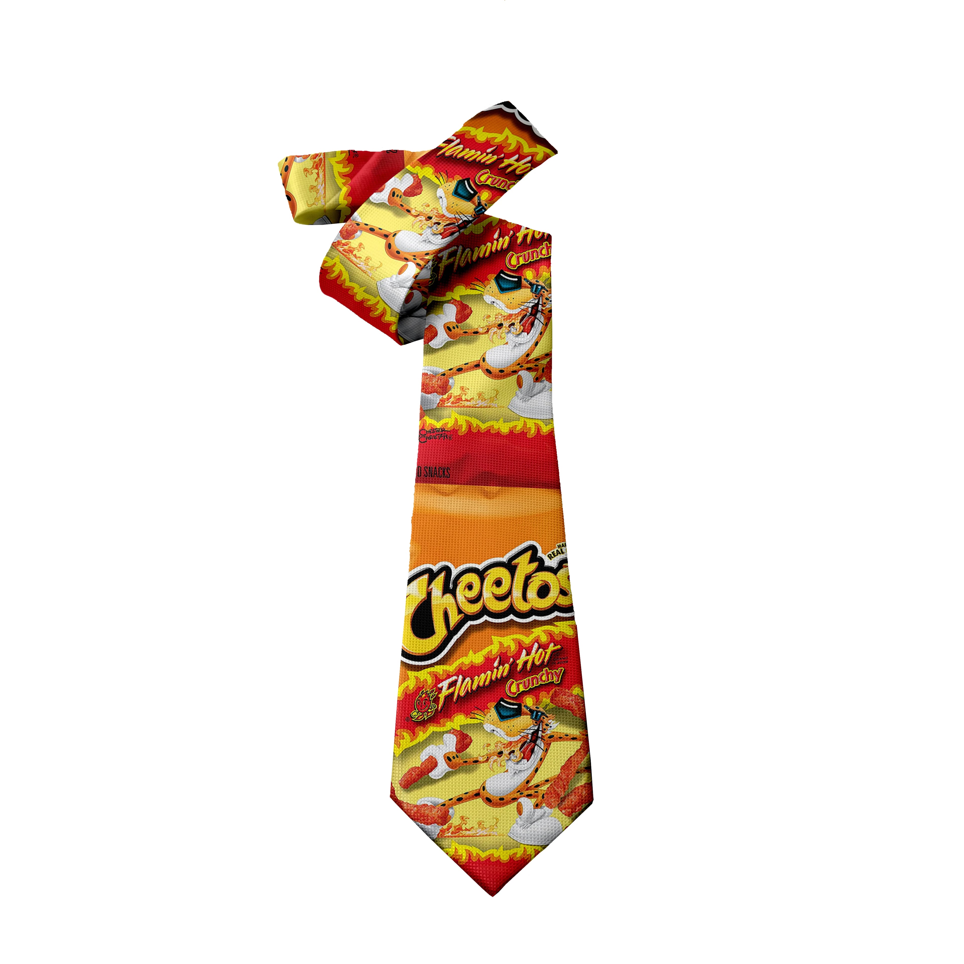 Trend Street Art Printed Tie Skateboard Youth Unisex Casual Fashion Qme