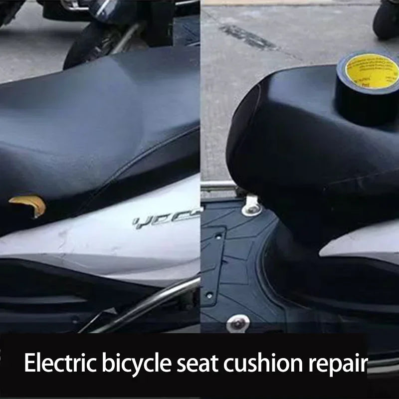 Super Adhesive Fabric Duct Tape (1 Roll) - Waterproof, Leaves No Glue for E-Bike Seat, Tarpaulin & Tent Repair Qme