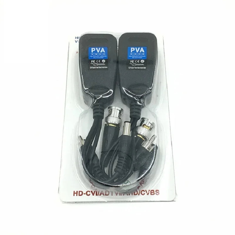 ESCAM 5Pairs 10Pieces 1CH Passive Balun RJ45 CCTV Balun Video Balun Transceiver Supply Power For HDCVI/HDTVI/AHD Analog Camera Qme