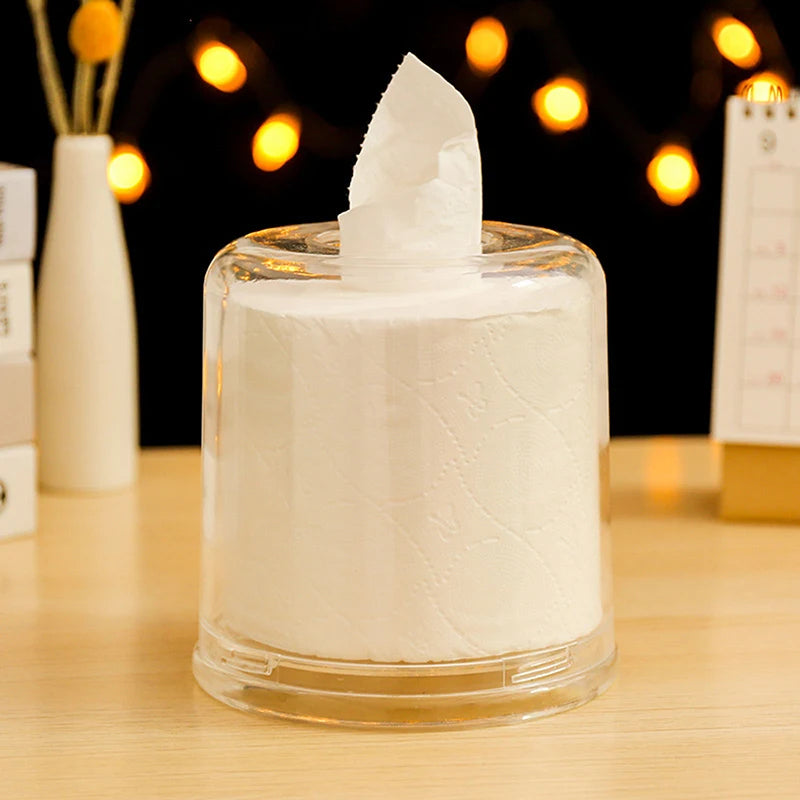 Living Room Desktop Transparent Napkin Box Ins Home Creative Bathroom Qme