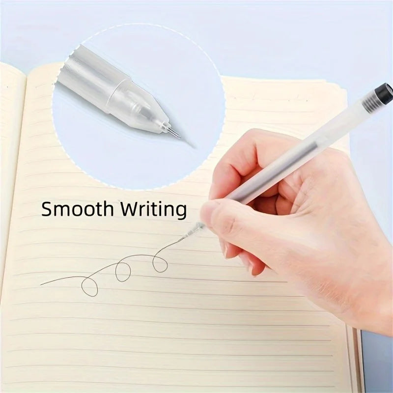 Pencil - Smooth writing, suitable for home, school and office use, office supplies | Fashionable black pen | Smooth writing pen Qme