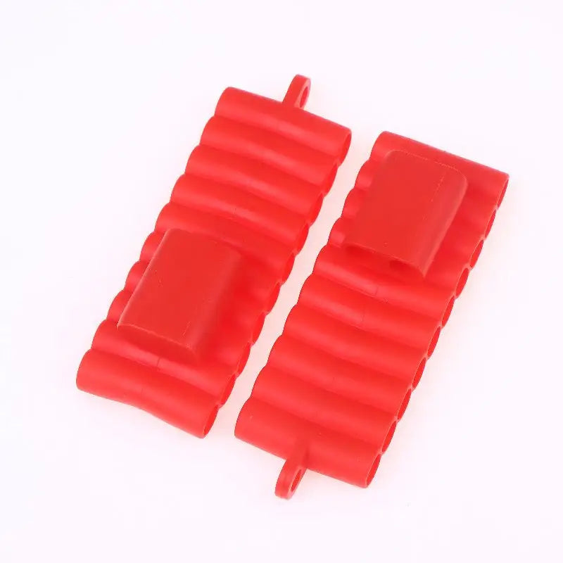 2 3 10 22 32 Holes Storage Case Screw Driver Head Drill Bits Stand Qme 22 hole Red 2pcs