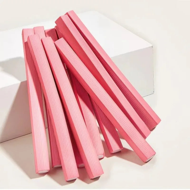 Heatless Hair Roller Stick Perm Tools Soft Sponge Magic Curling Rod Qme