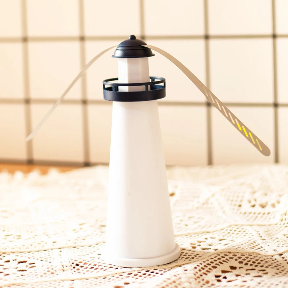 Portable Fan Leaf Fly Automatic Fly Catcher Battery Powered for Home Qme