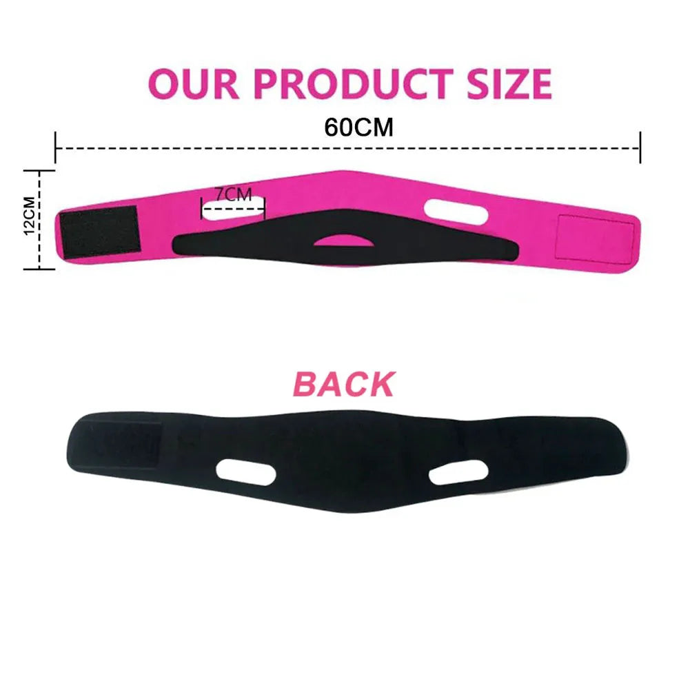 Reusable V Line Face Lift Strap Comfortable Face Slimming Bandage For Double Chin Shaper, Women Cheek Lift Up Belt For Sleeping Qme